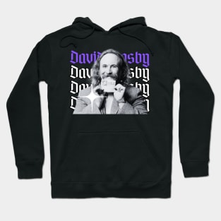 David crosby x 70s retro Hoodie